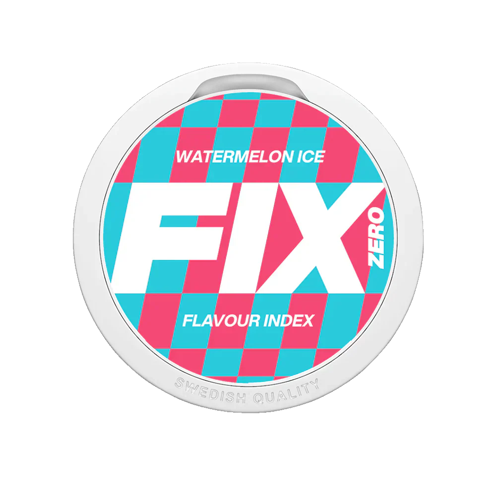 FIX Watermelon Ice Zero Nikotinfritt Snus