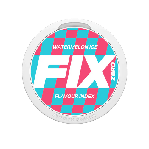 FIX Watermelon Ice Zero Nikotinfritt Snus