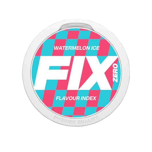 FIX Watermelon Ice Zero Nikotinfritt Snus