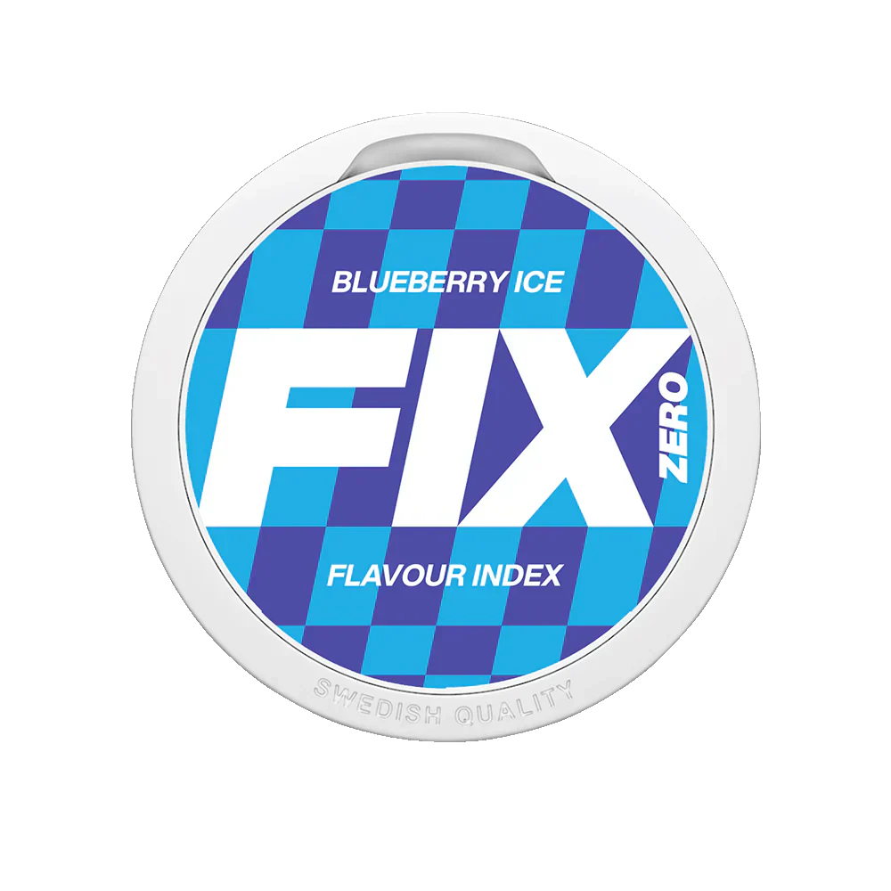 FIX Blueberry Ice Zero Nikotinfritt Snus