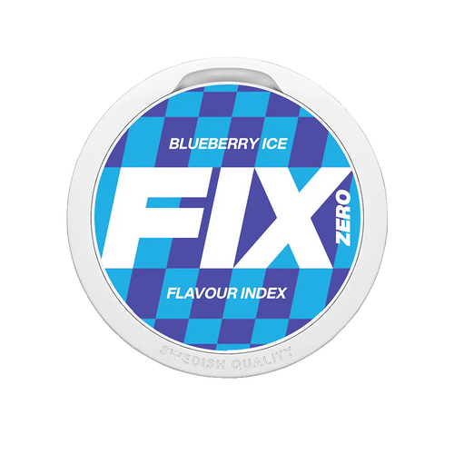 FIX Blueberry Ice Zero Nikotinfritt Snus
