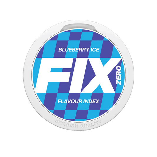 FIX Blueberry Ice Zero Nikotinfritt Snus