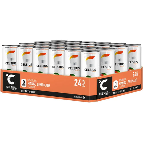 24 x Celsius 355 ml Mango Lemonade
