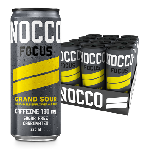 NOCCO Focus Grand Sour 24-pack gave