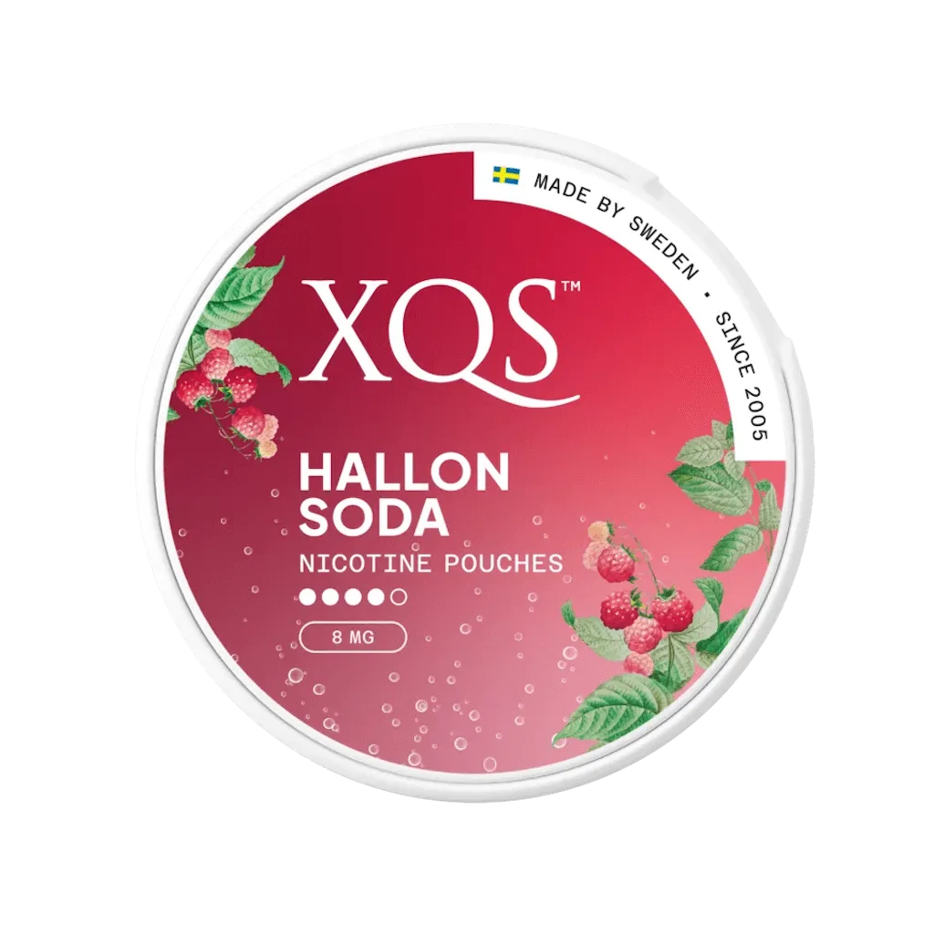 XQS Hallonsoda Strong