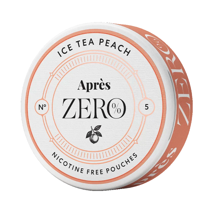 Après No.5 Ice Tea Peach Zero Nikotinfritt Snus