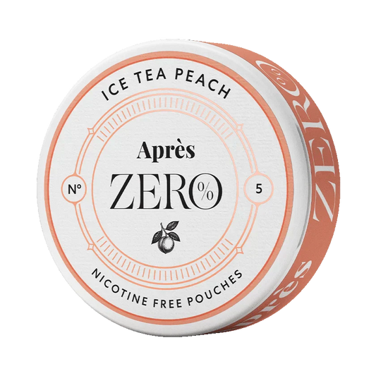 Après No.5 Ice Tea Peach Zero Nikotinfritt Snus